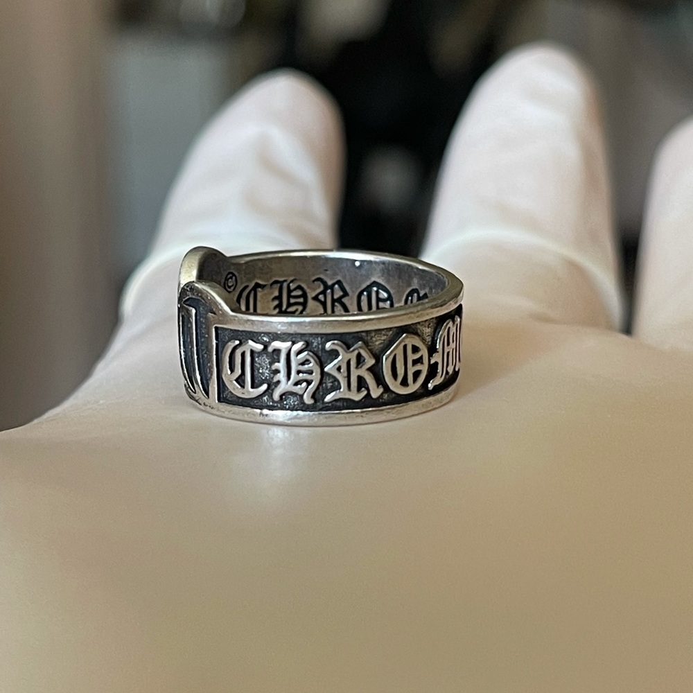 Chrome hearts adjustable ring